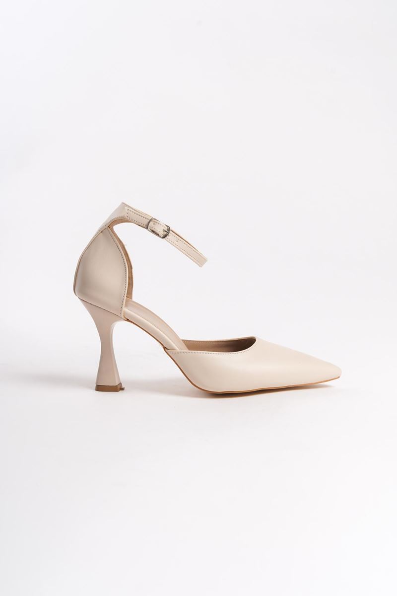 Jany Bej Cilt Orta Topuklu (8 cm) Klasik Topuklu Ayakkabı