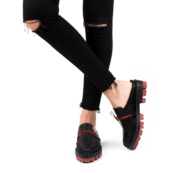 Signature K-Kiremit Kurdela Deri Terlik