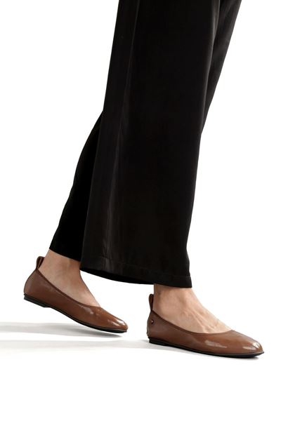 Letizia Esnek Taban Katlanabilir Taba Rugan Babet Kadın Ayakkabı 