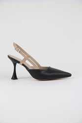 Kadın Klasik Topuklu Ayakkabı SİYAH CİLT